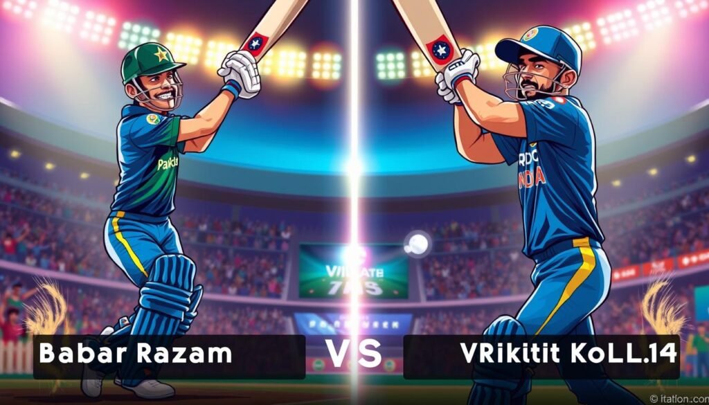 Babar Azam vs Virat Kohli