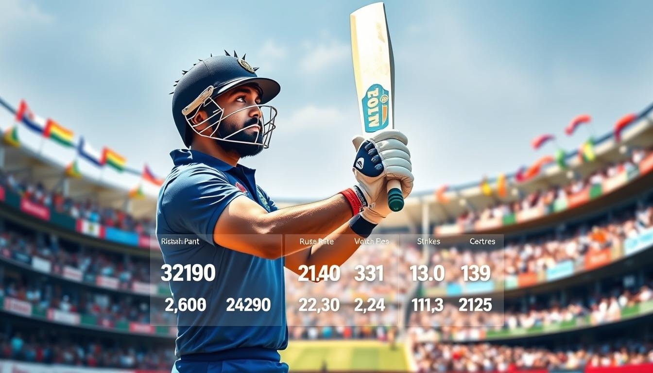 rishabh pant stats